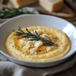 Cremige Polenta mit Käse