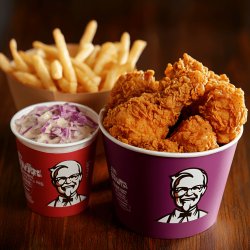 Knuspriges Hähnchen im KFC-Stil