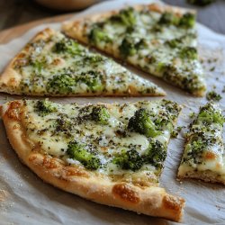 Brokkoli-Gemüse-Pizza