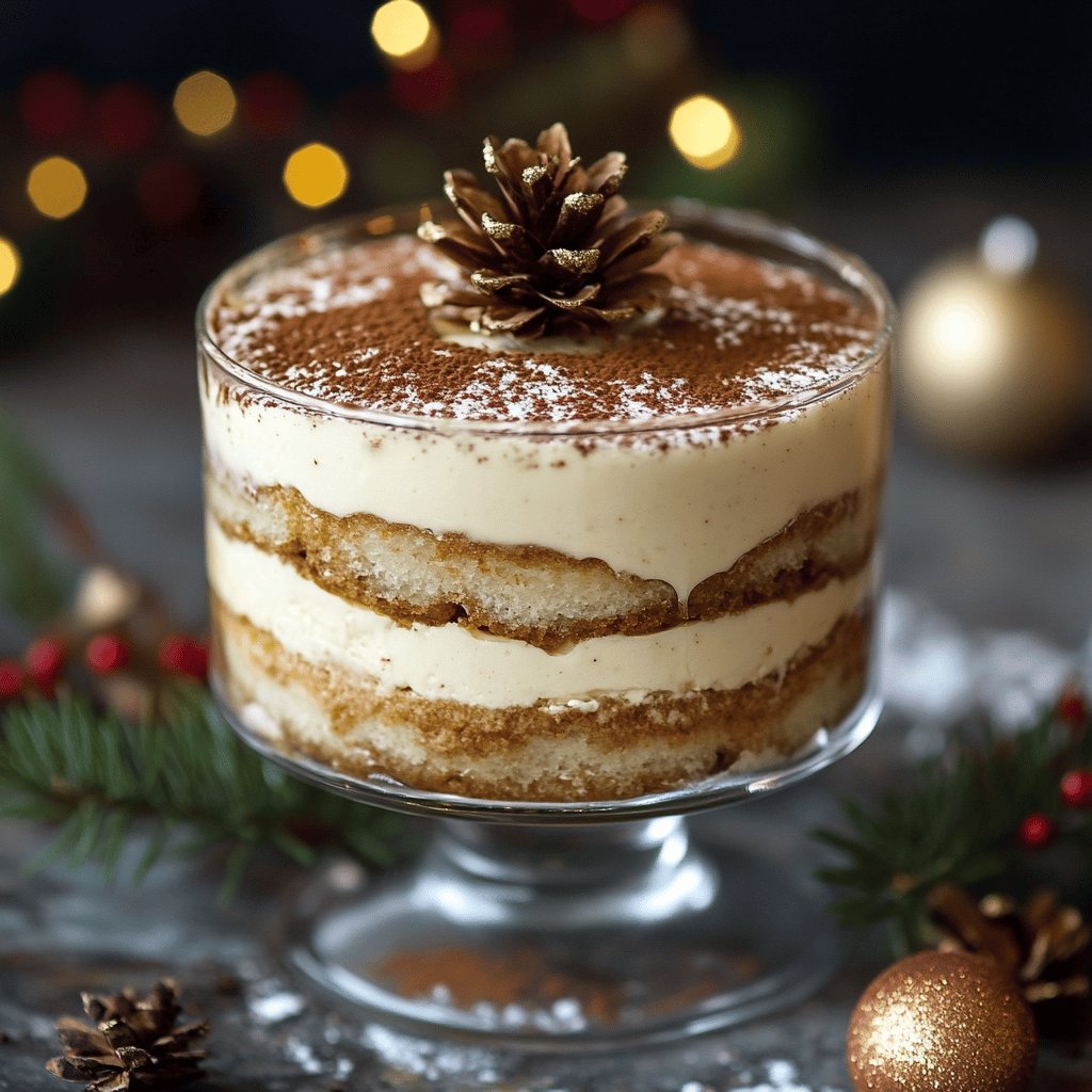 Köstliches Eierlikör-Tiramisu