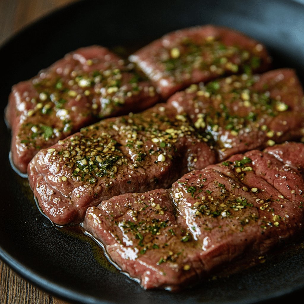 Biermarinade für Steaks