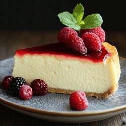 Glutenfreier Käsekuchen ohne Boden