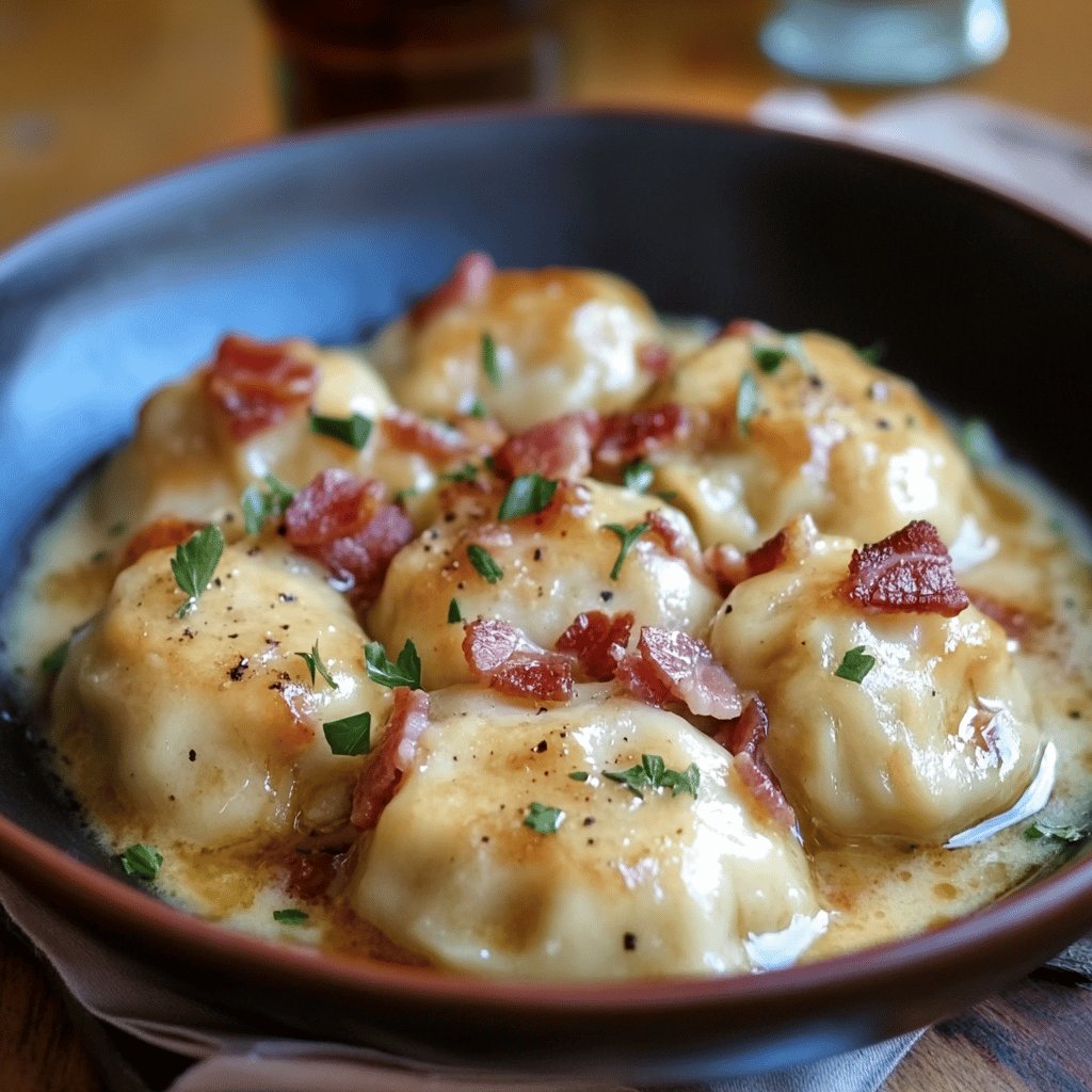 Traditionelle Tiroler Speckknödel