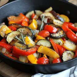 Mediterranes Gemüsepfannen-Rezept