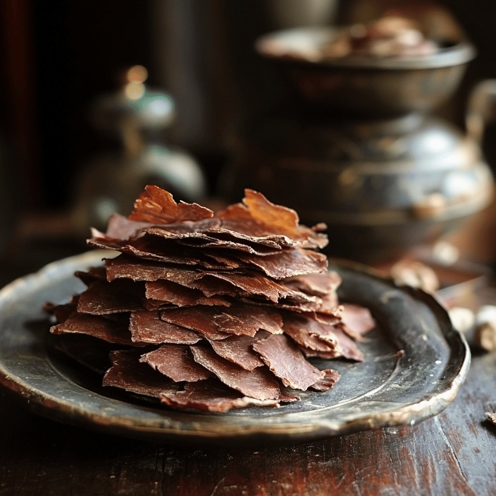 Hausgemachtes Trockenfleisch