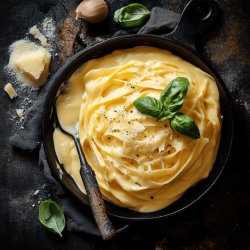 Italienische Käsesoße für Pasta