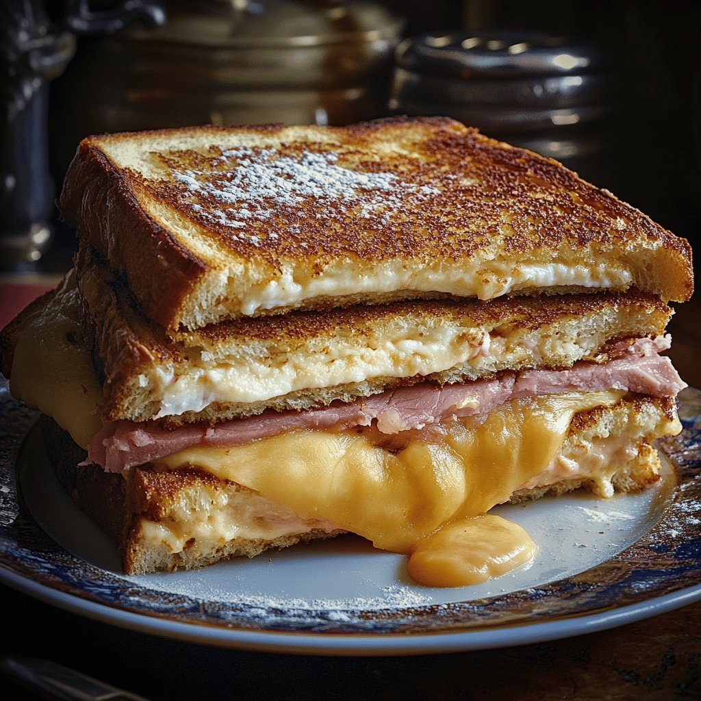 Klassischer Monte Cristo Sandwich