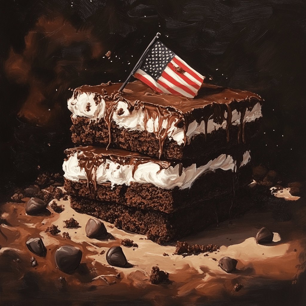 Klassische Amerikanische Brownies