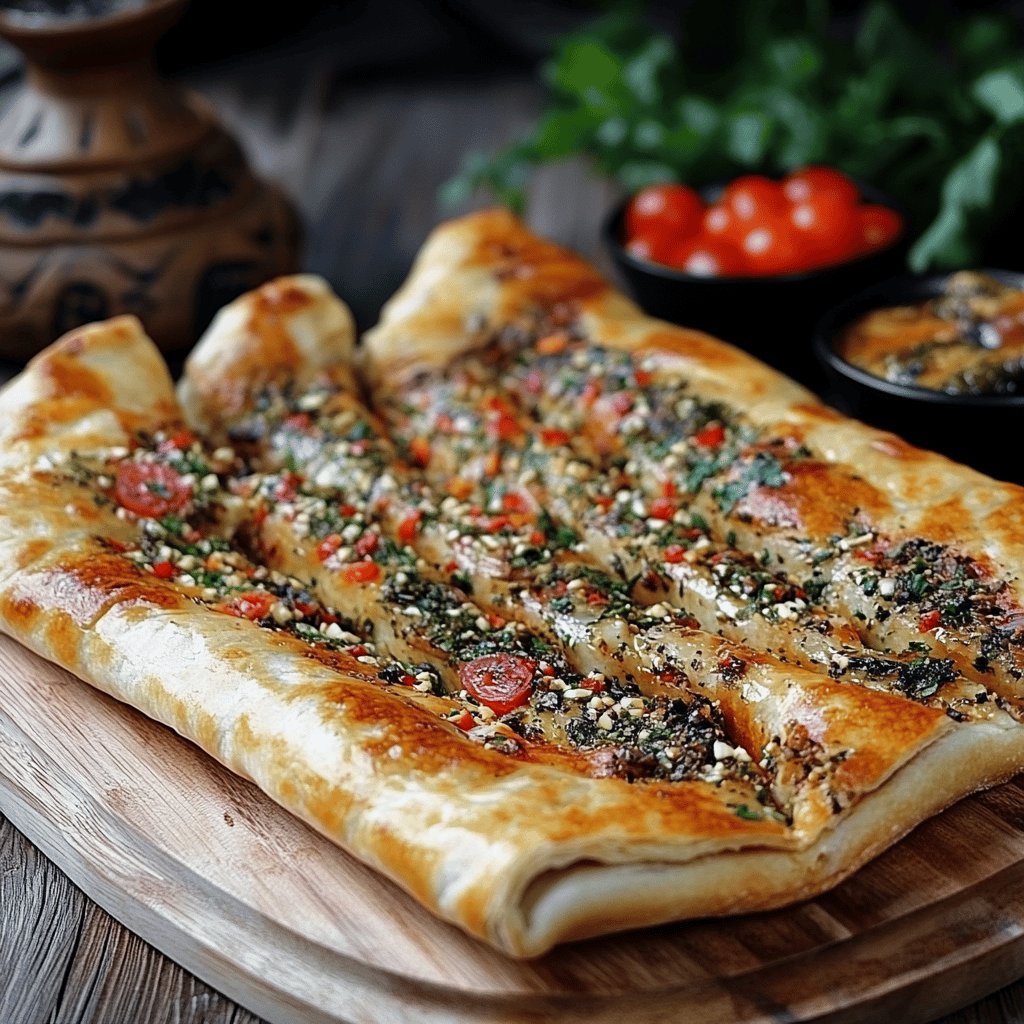 Türkische Hackfleisch-Pide