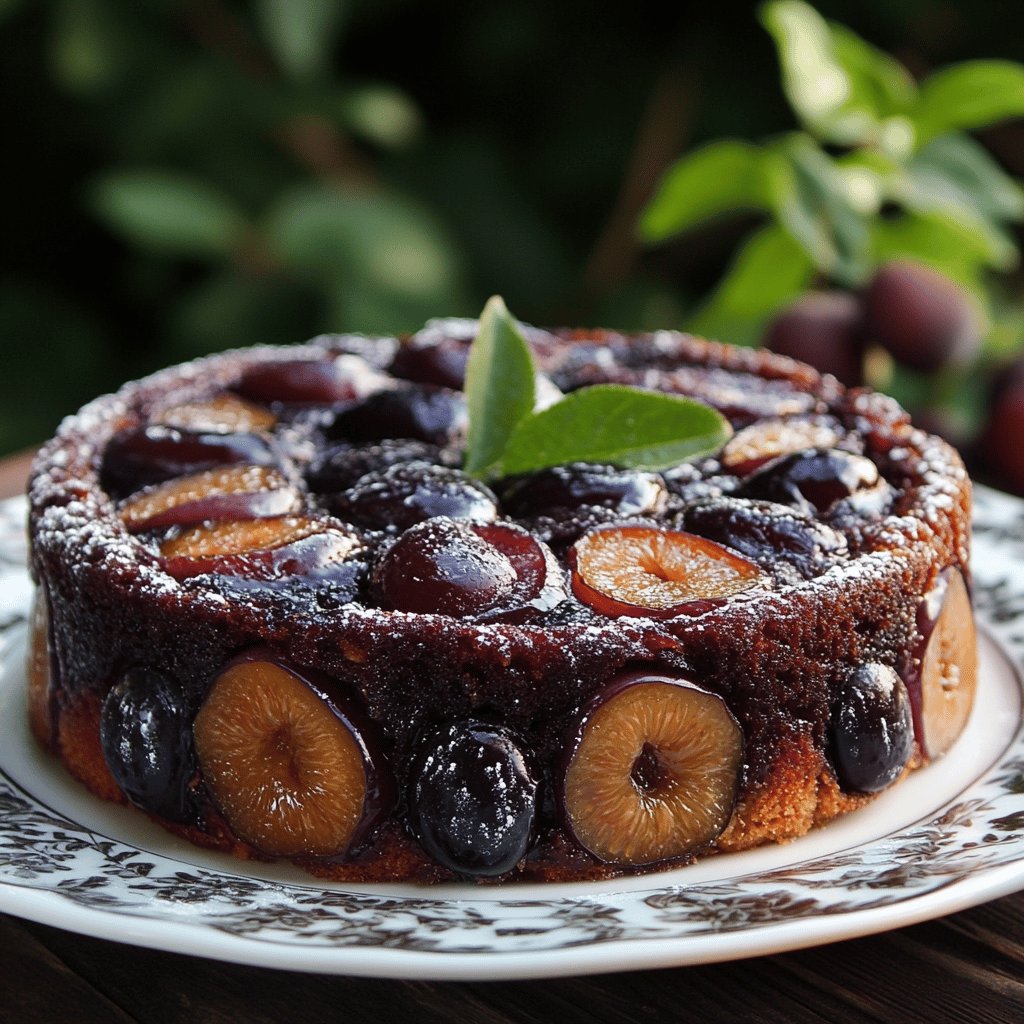 Einfacher Pflaumenkuchen