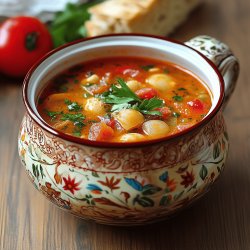 Traditionelle Russische Suppe