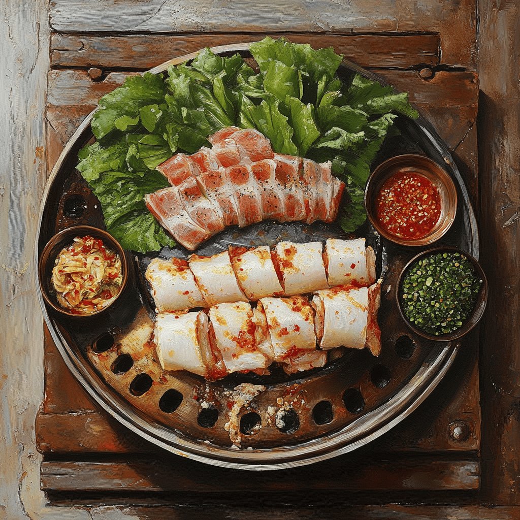 Koreanisches Samgyeopsal Rezept