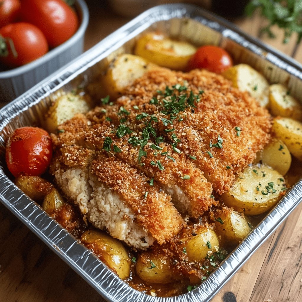 Überbackene Schnitzel