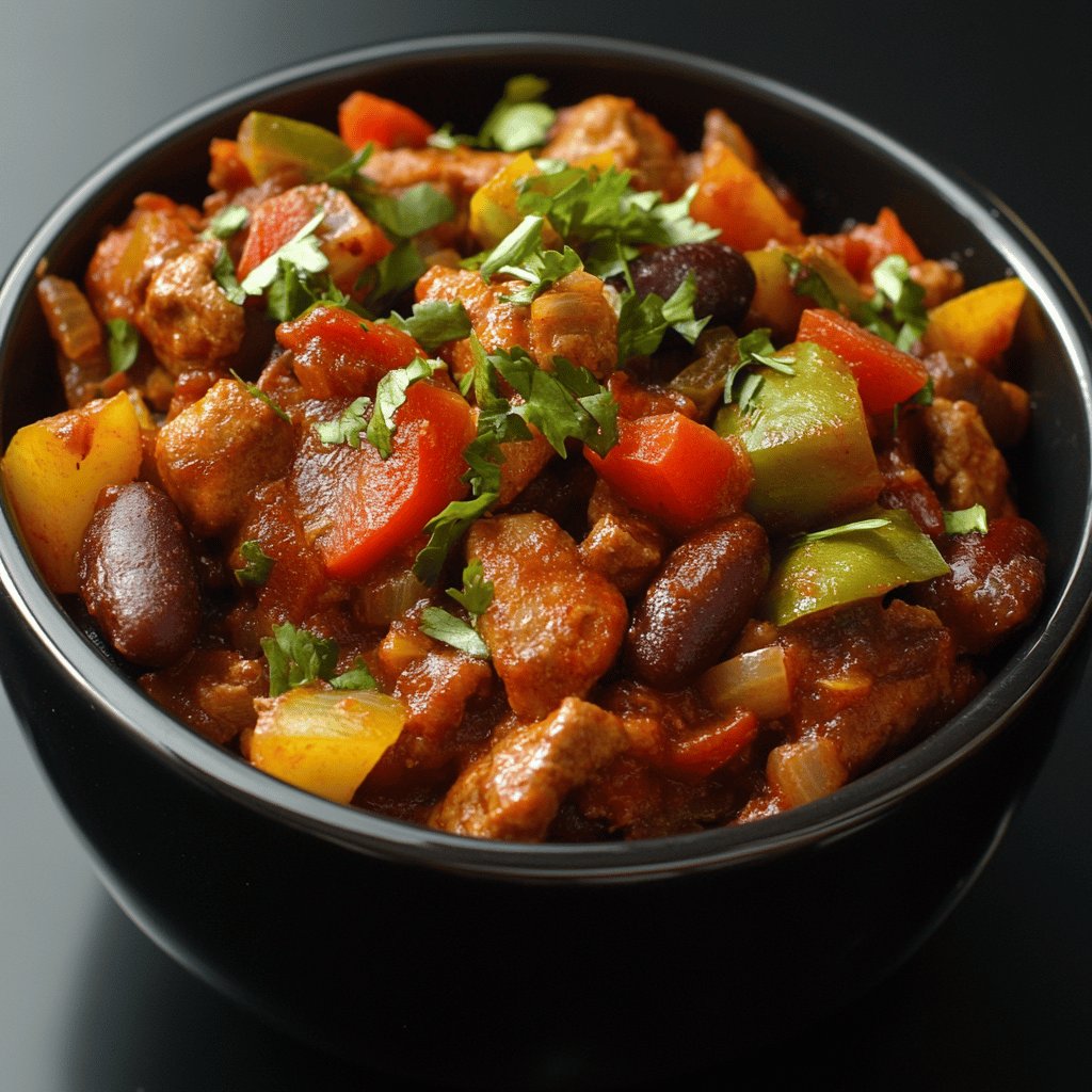 Veganes Chili sin Carne