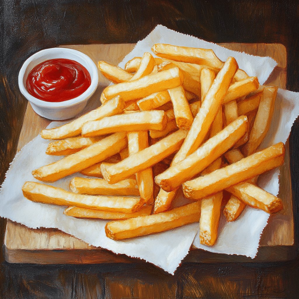 Knusprige Hausgemachte Pommes Frites