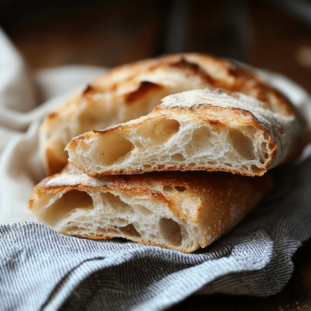 Einfaches Knusperbrot