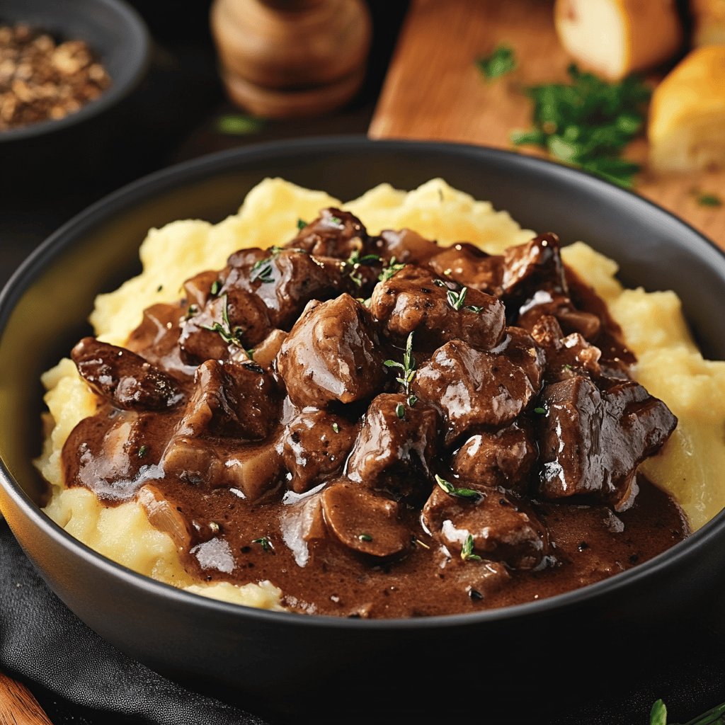 Klassisches Boeuf Bourguignon