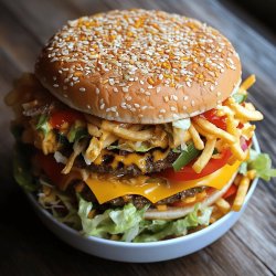 Leckerer Big Mac Salat