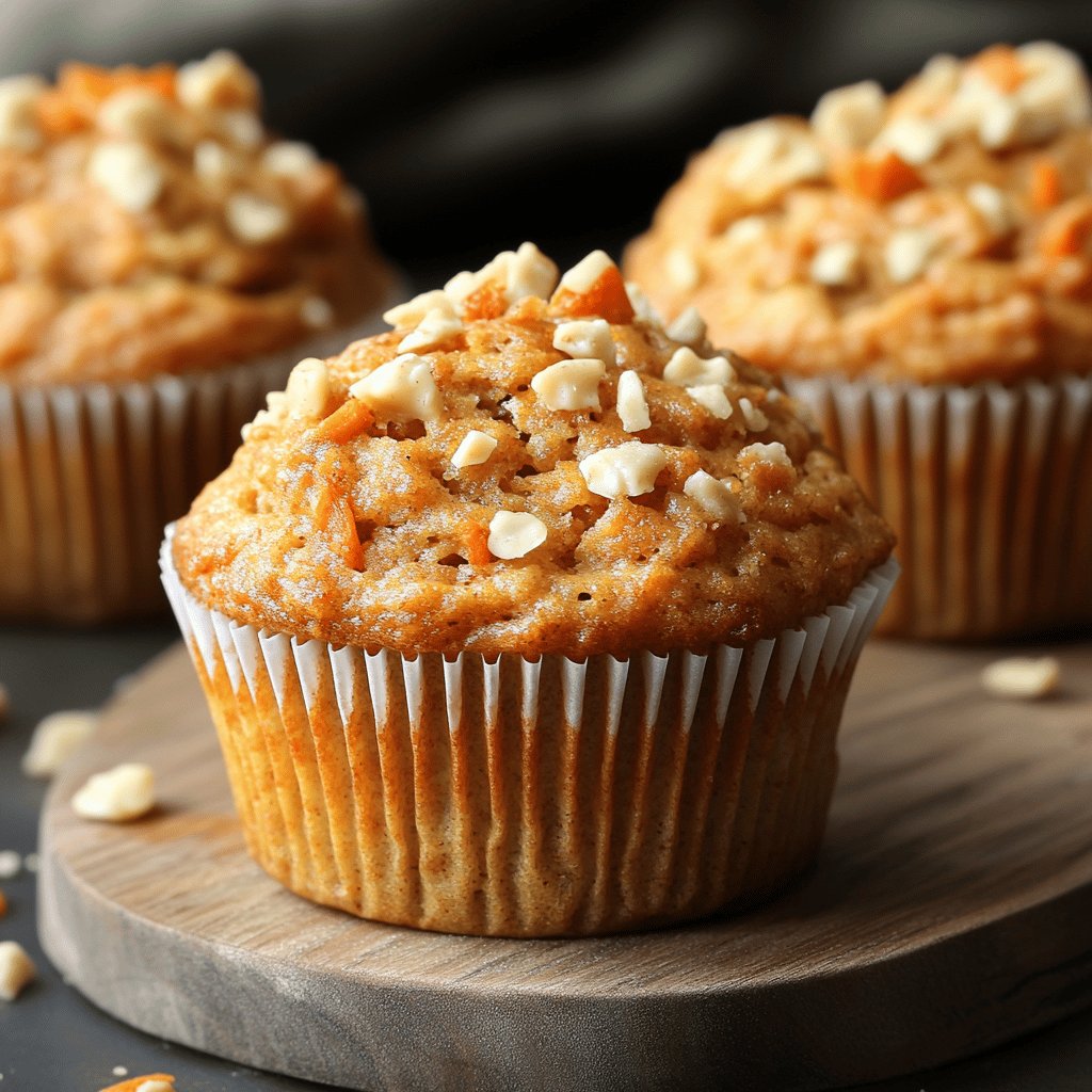 Leckere Karotten-Muffins