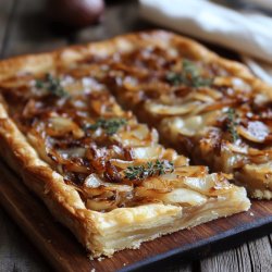 Traditioneller Zwiebelkuchen