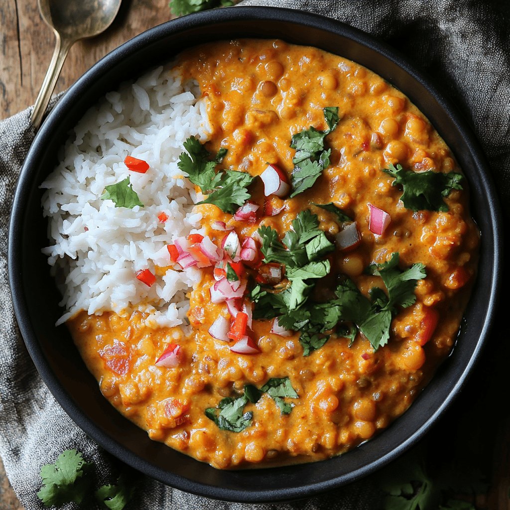 Kokos-Linsen-Curry