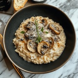 Köstliches Pilzrisotto