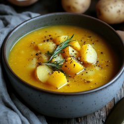 Herbstliche Kürbis-Zucchini-Suppe