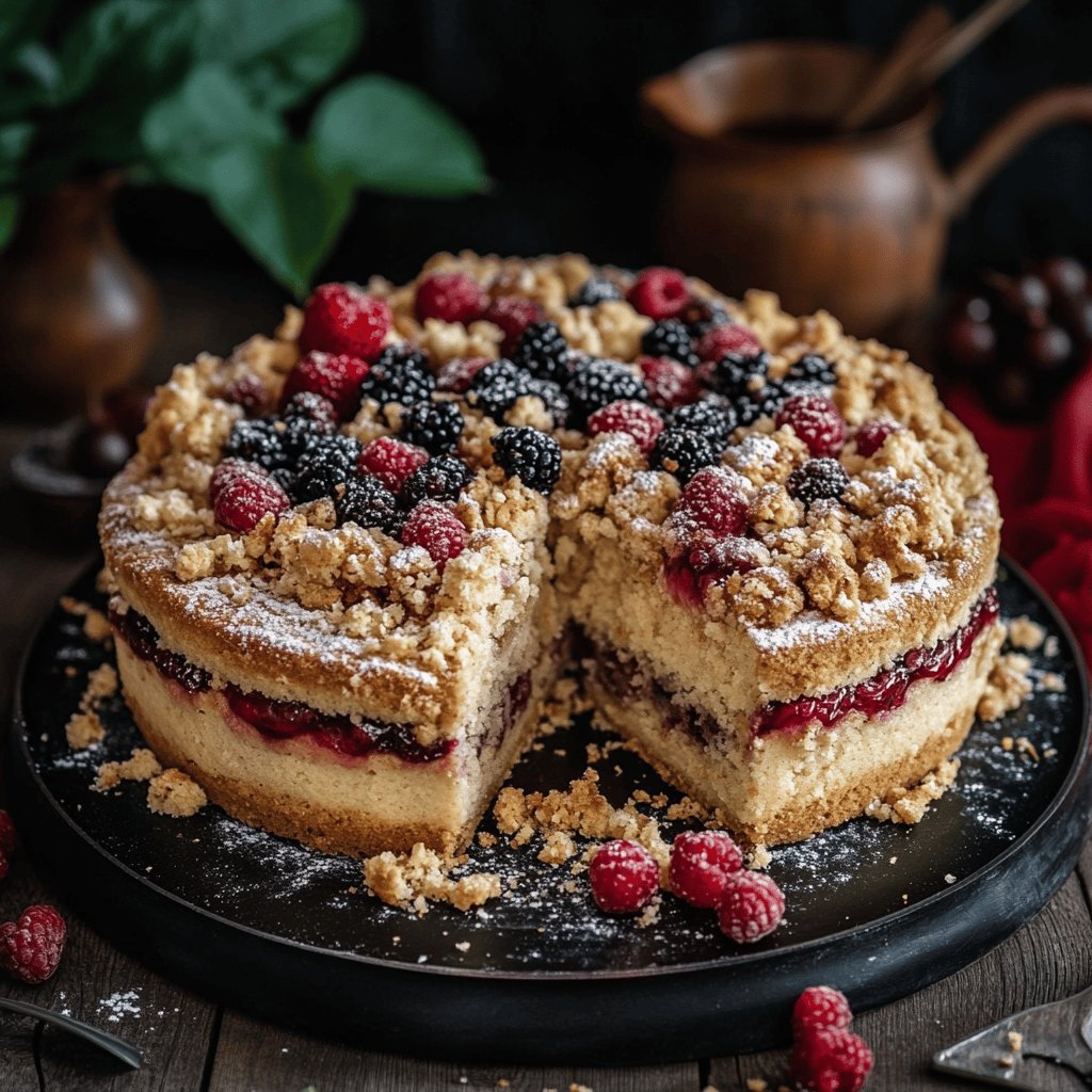 Köstlicher Streuselkuchen