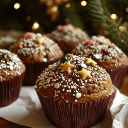 Würzige Lebkuchen-Muffins