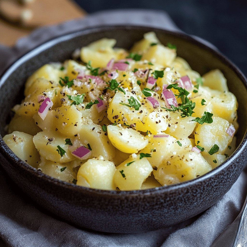 Herzhafter Warmer Kartoffelsalat