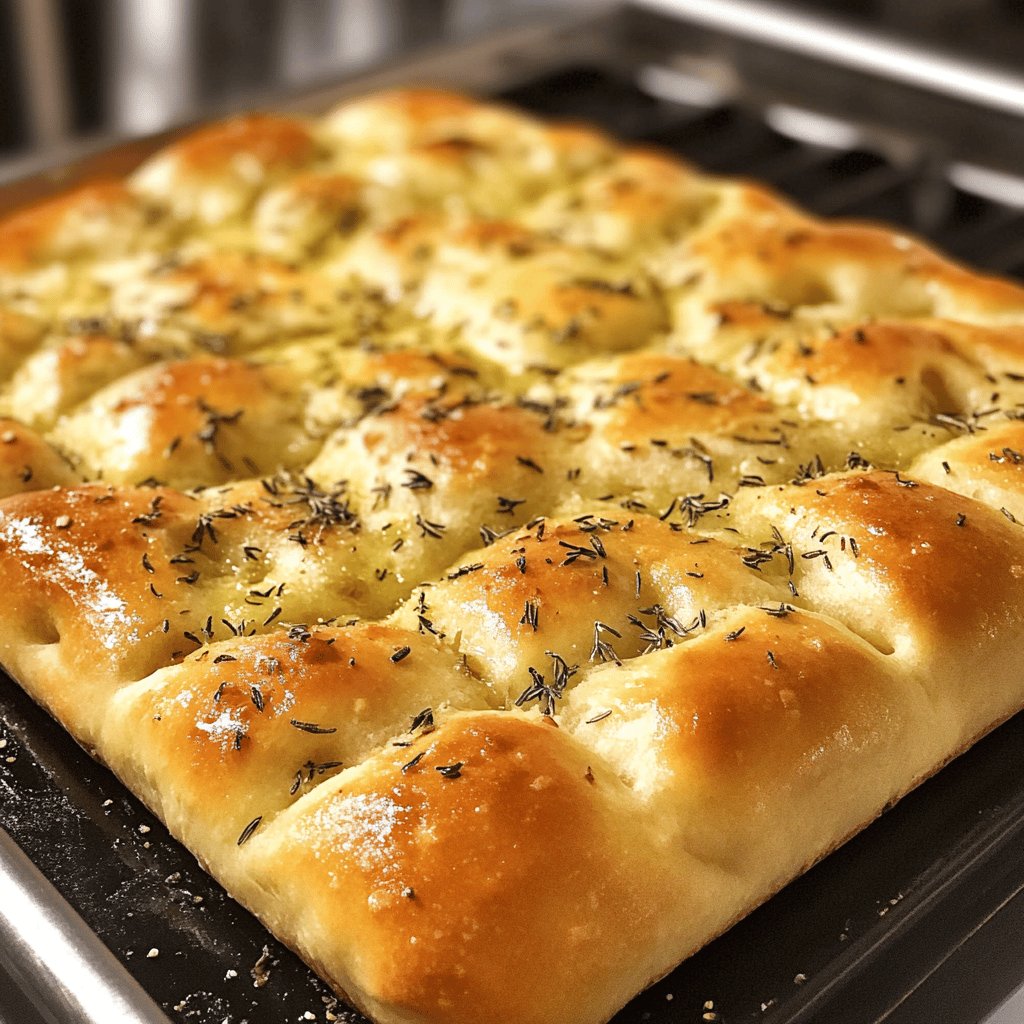 Italienisches Focaccia Brot