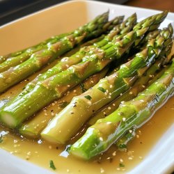 Spargel mit leichter Sauce