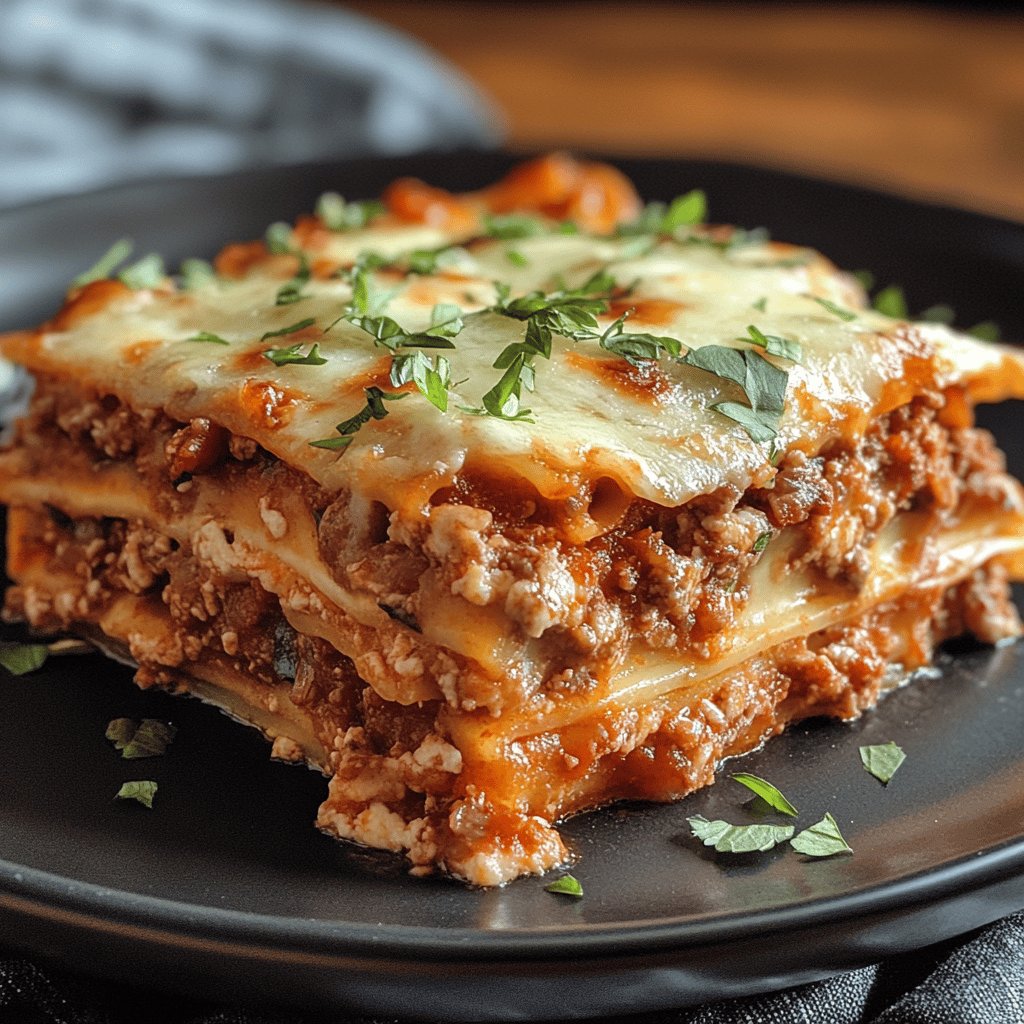 Low-Carb-Lasagne mit Zucchini