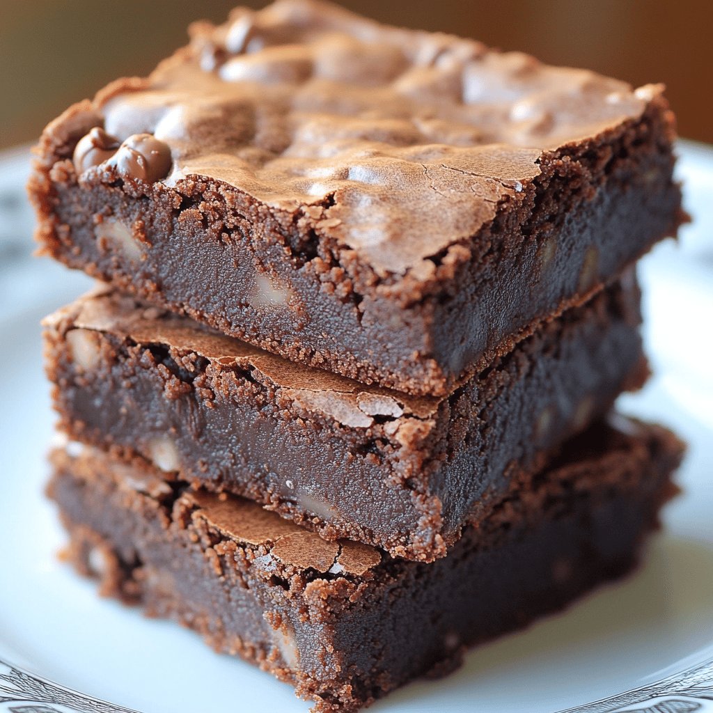 Köstliche Fudge Brownies