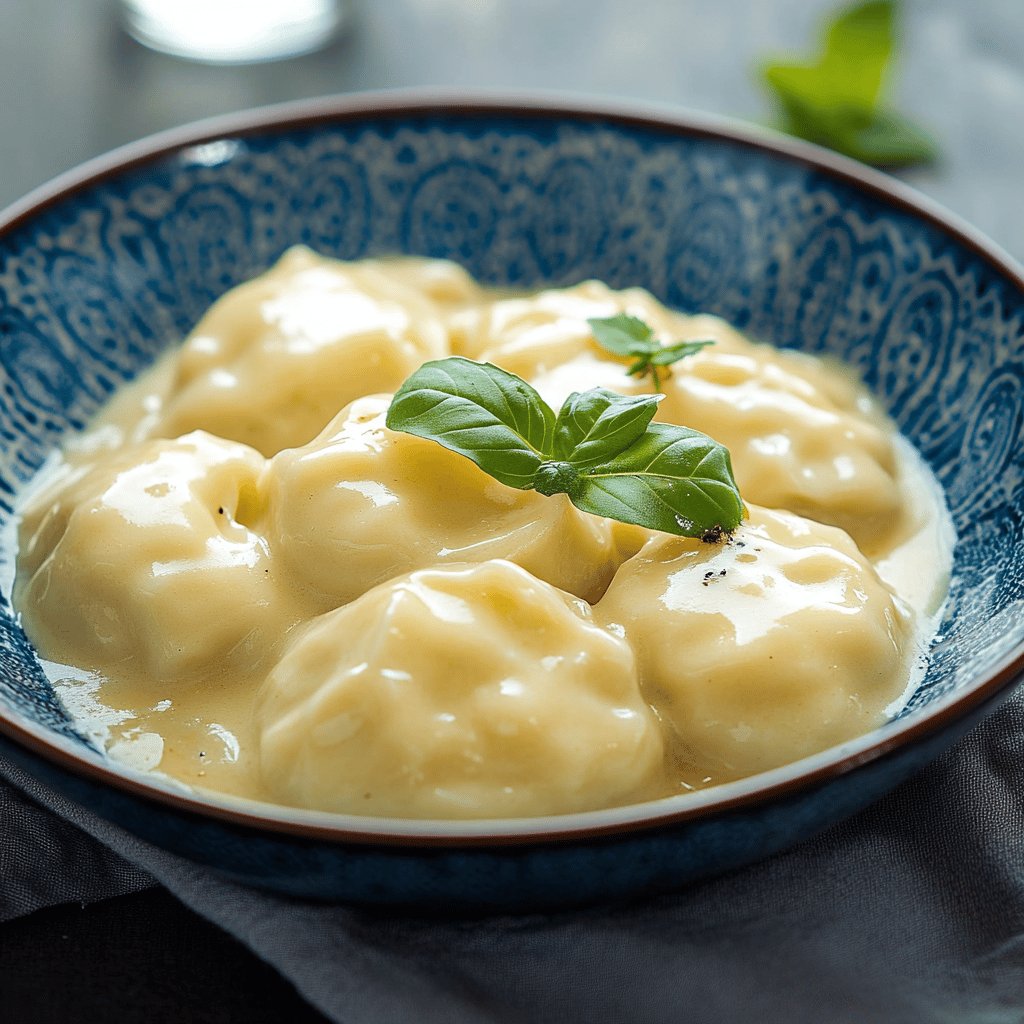 Klassische Dampfnudeln mit Vanillesoße