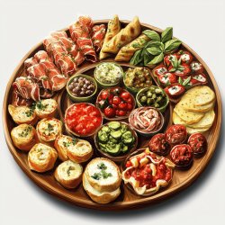 Italienische Antipasti-Platte