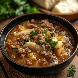 Deftiger Hackfleisch-Kraut-Eintopf