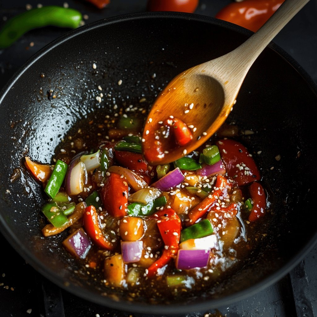 Asiatische Stir Fry Sauce