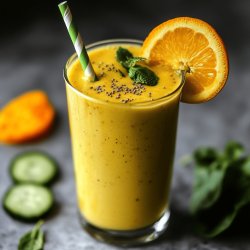 Erfrischender Detox-Smoothie