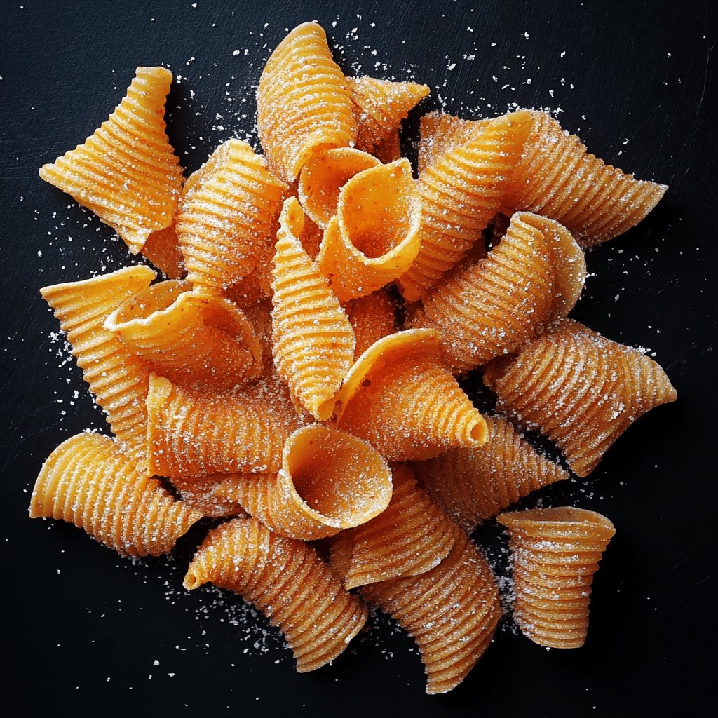 Knusprige Pasta-Chips