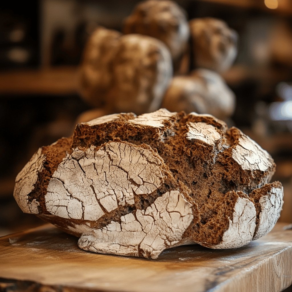 Rustikales Wurzelbrot