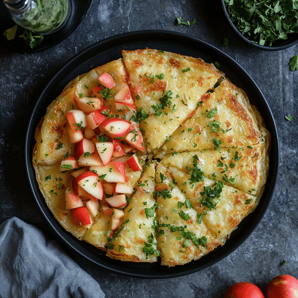 Klassische spanische Tortilla