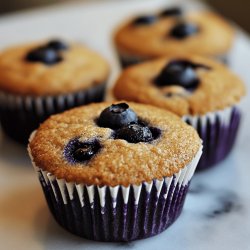 Vegane Blaubeermuffins