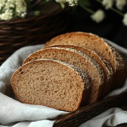 Quark-Vollkornbrot backen