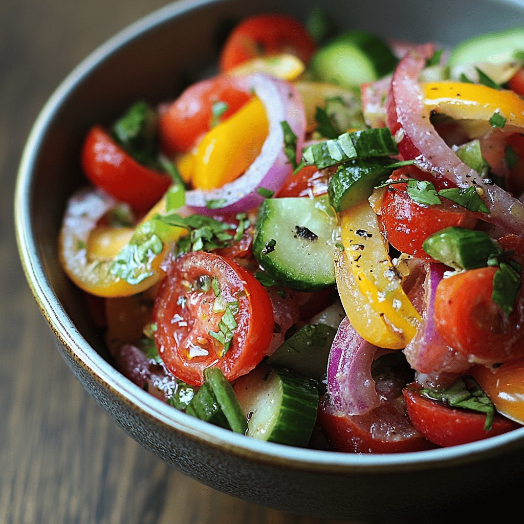 Klassischer Italienischer Salat