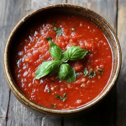 Hausgemachte Tomatensauce