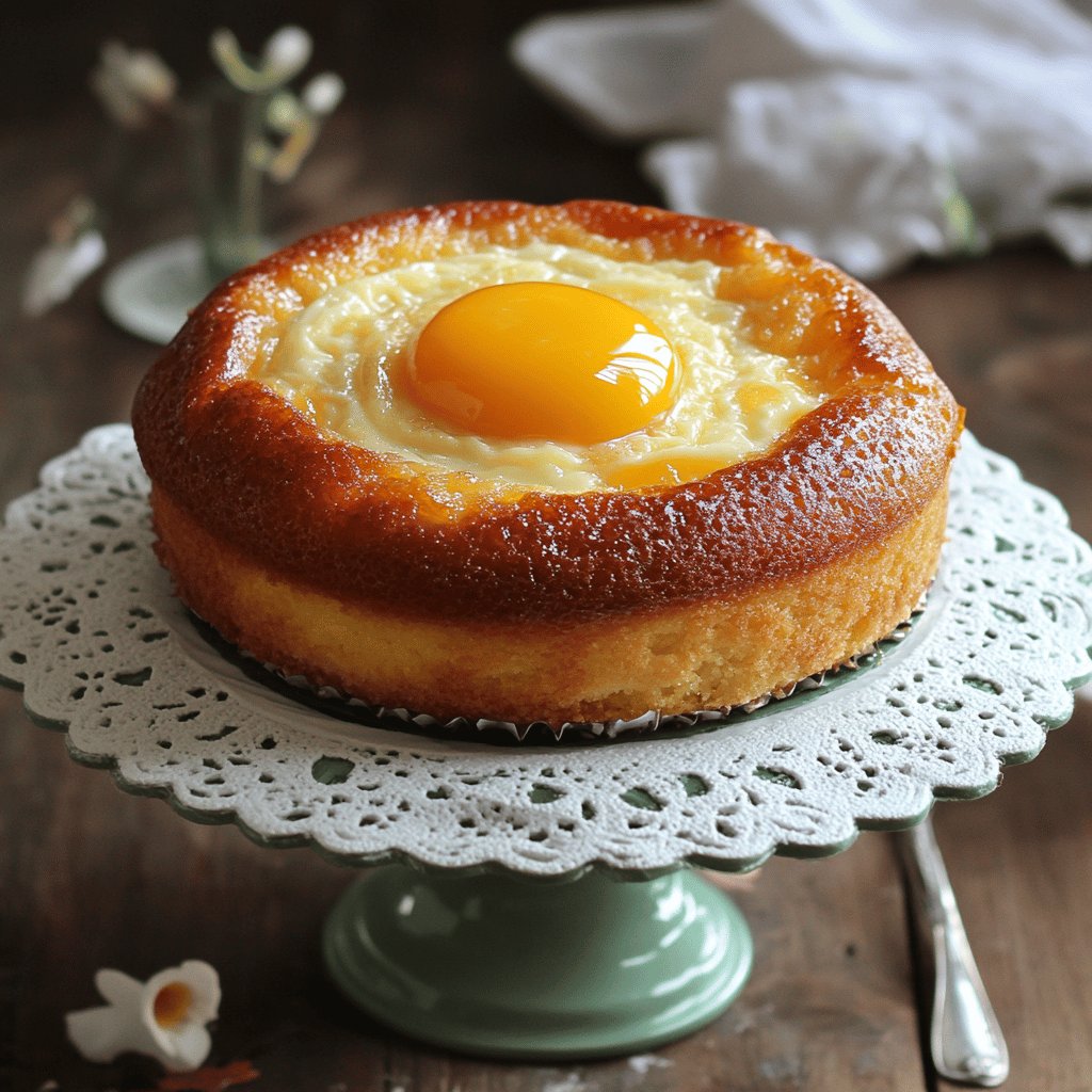 Aprikosen-Spiegeleierkuchen