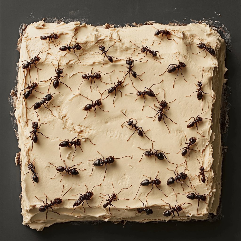 Leckerer Ameisenkuchen vom Blech