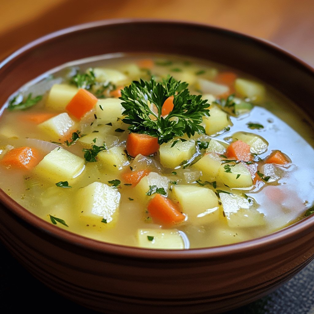 Kartoffel-Gemüse-Suppe