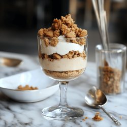 Köstliches Spekulatius-Parfait